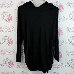 Elegant Black Women's Hoodie